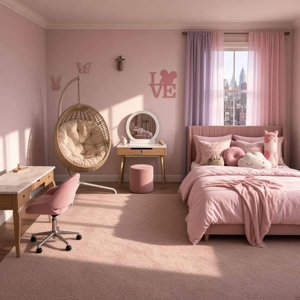Entry in Girly Pop Teen Girl’s Bedroom