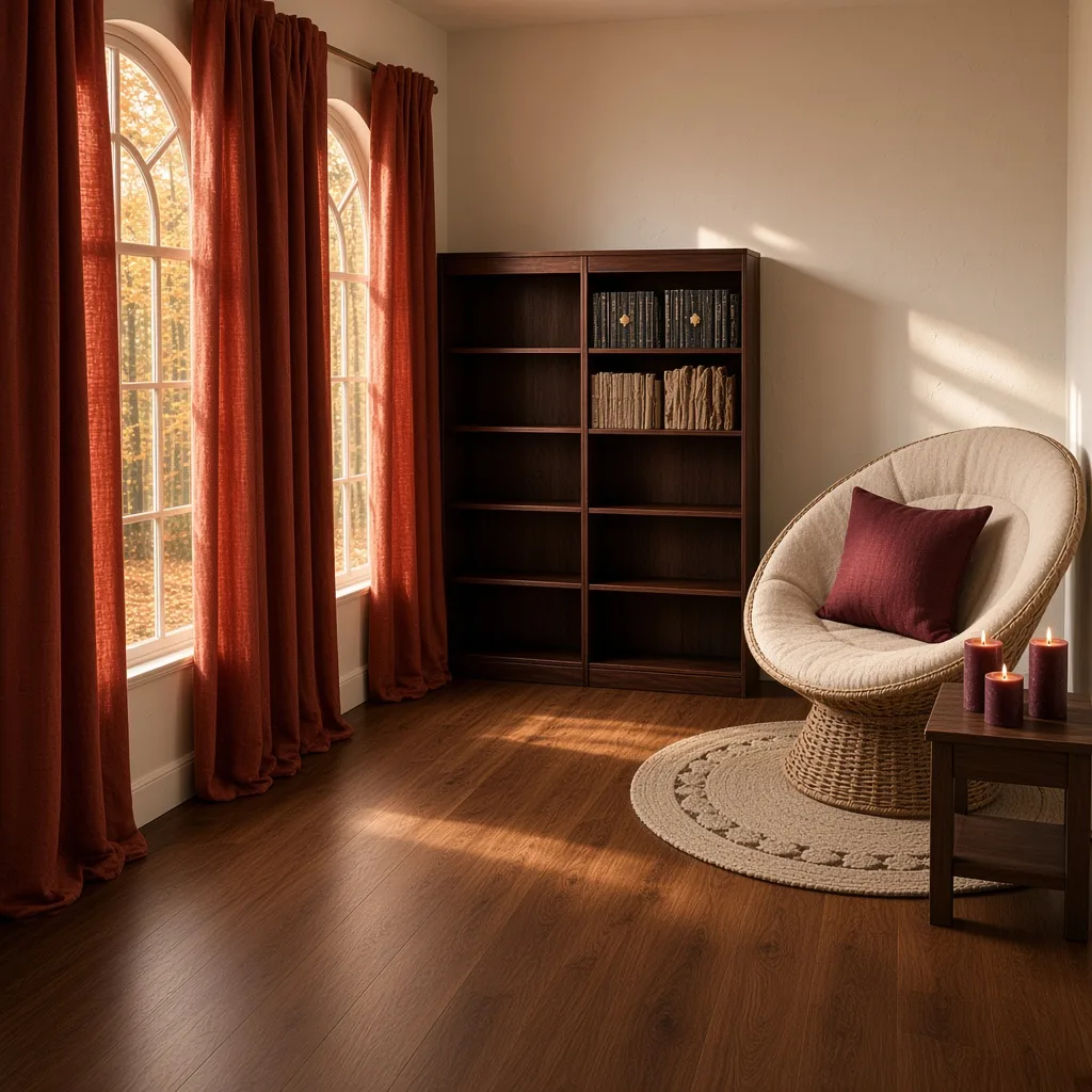 Entry in Autumn Reading Room