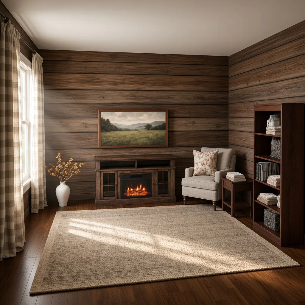 Entry in Rustic Cabin Reading Nook