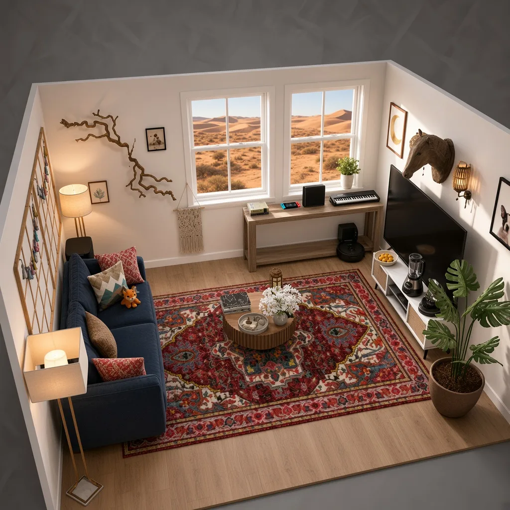 Another rendering of this room