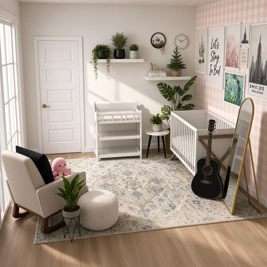 Entry in Minimalist Monochrome Nursery
