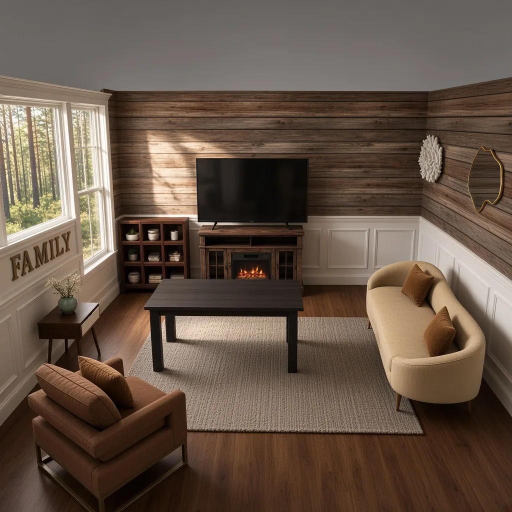 Entry in Rustic Cabin Reading Nook