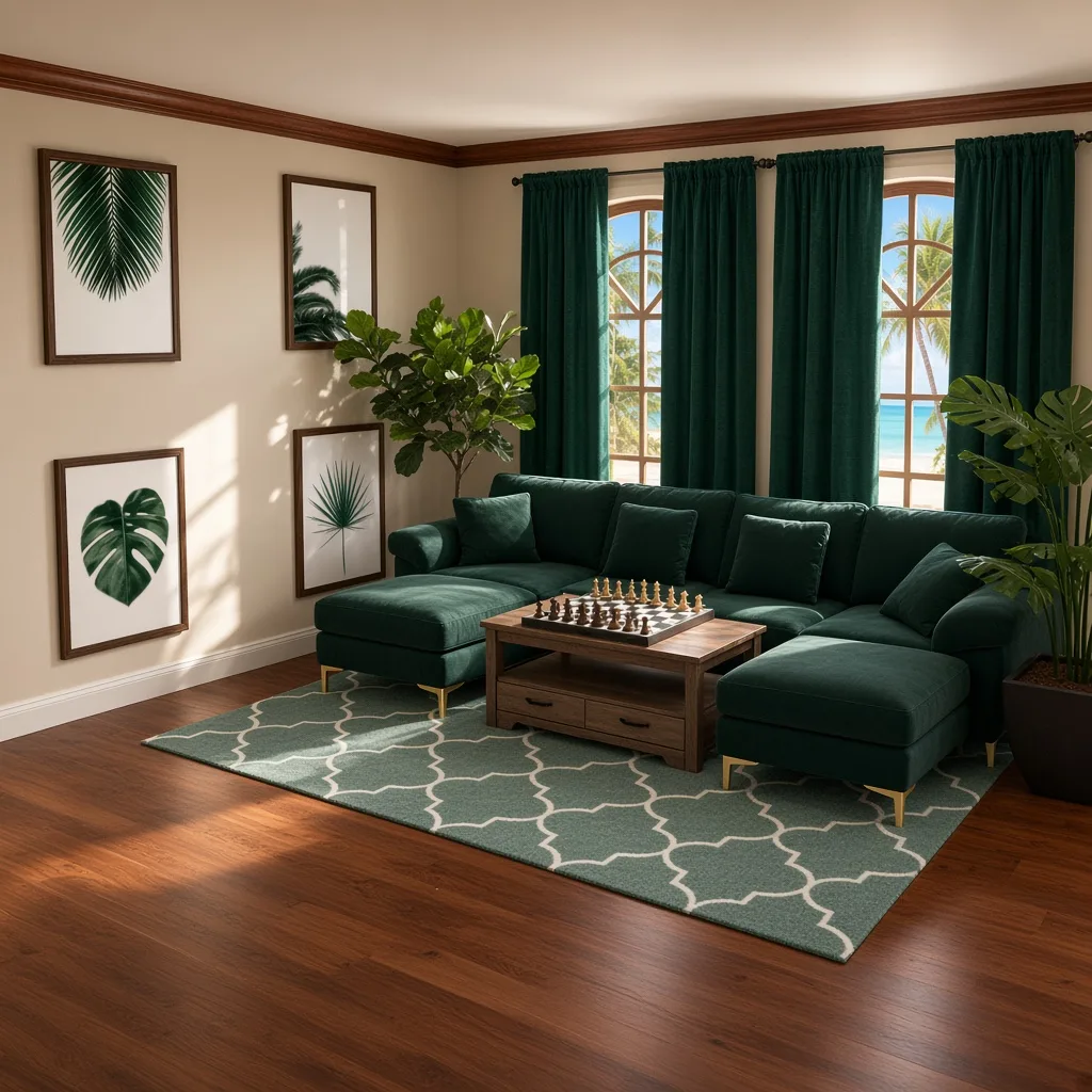 Entry in Tropical Getaway Game Room