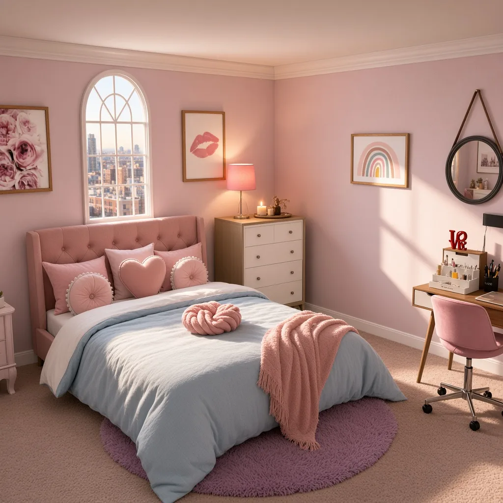 Entry in Girly Pop Teen Girl’s Bedroom