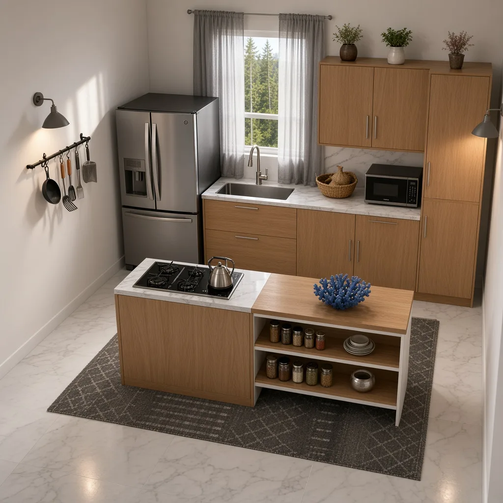 Entry in Nordic Cozy Kitchen
