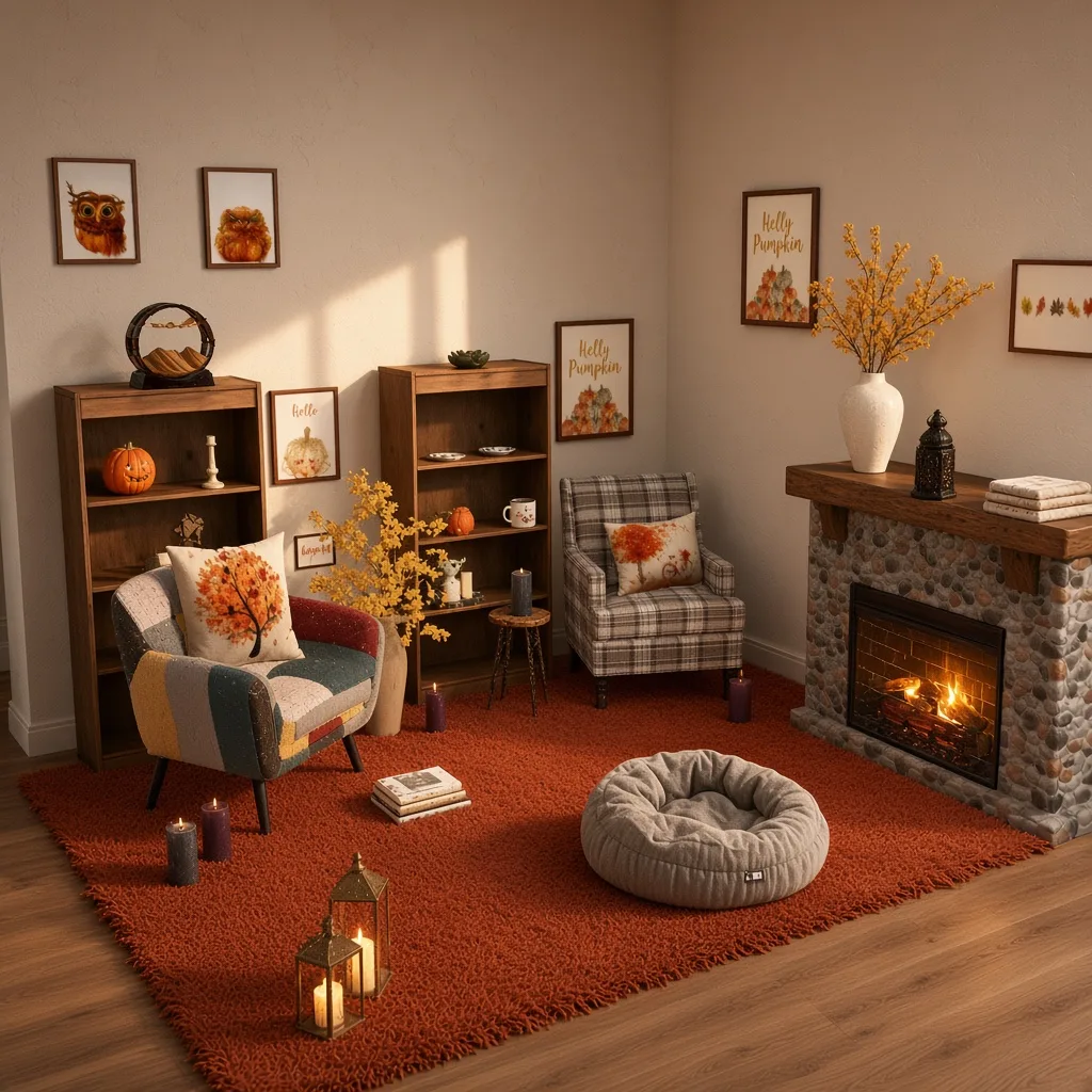 Entry in Autumn Reading Room