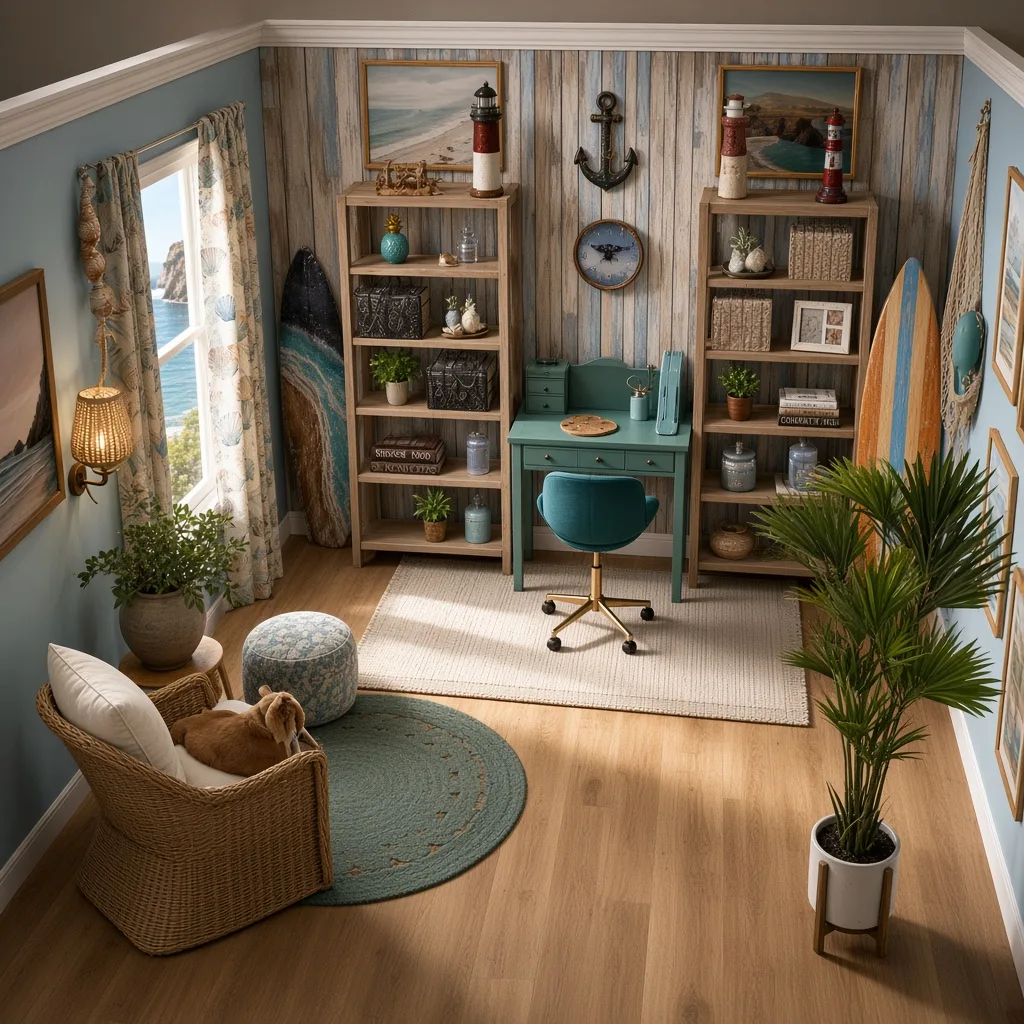 Entry in Coastal Breeze Home Office