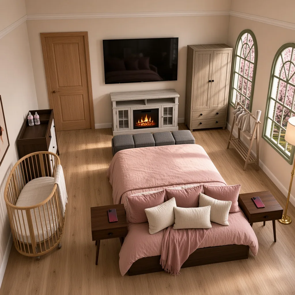 Entry in Pastel Serenity Bedroom