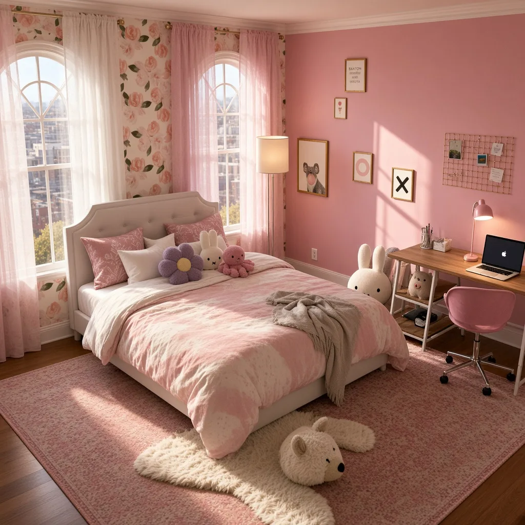 Entry in Girly Pop Teen Girl’s Bedroom