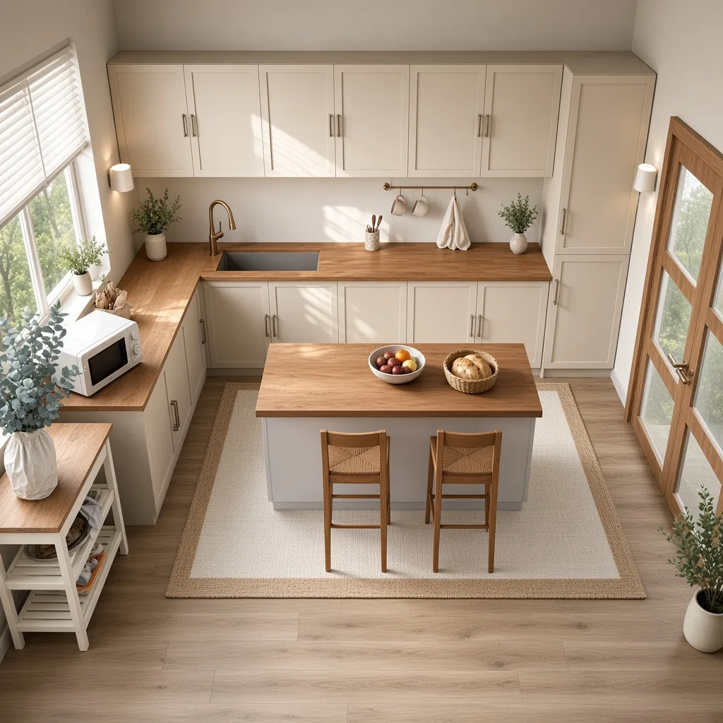 Entry in Nordic Cozy Kitchen
