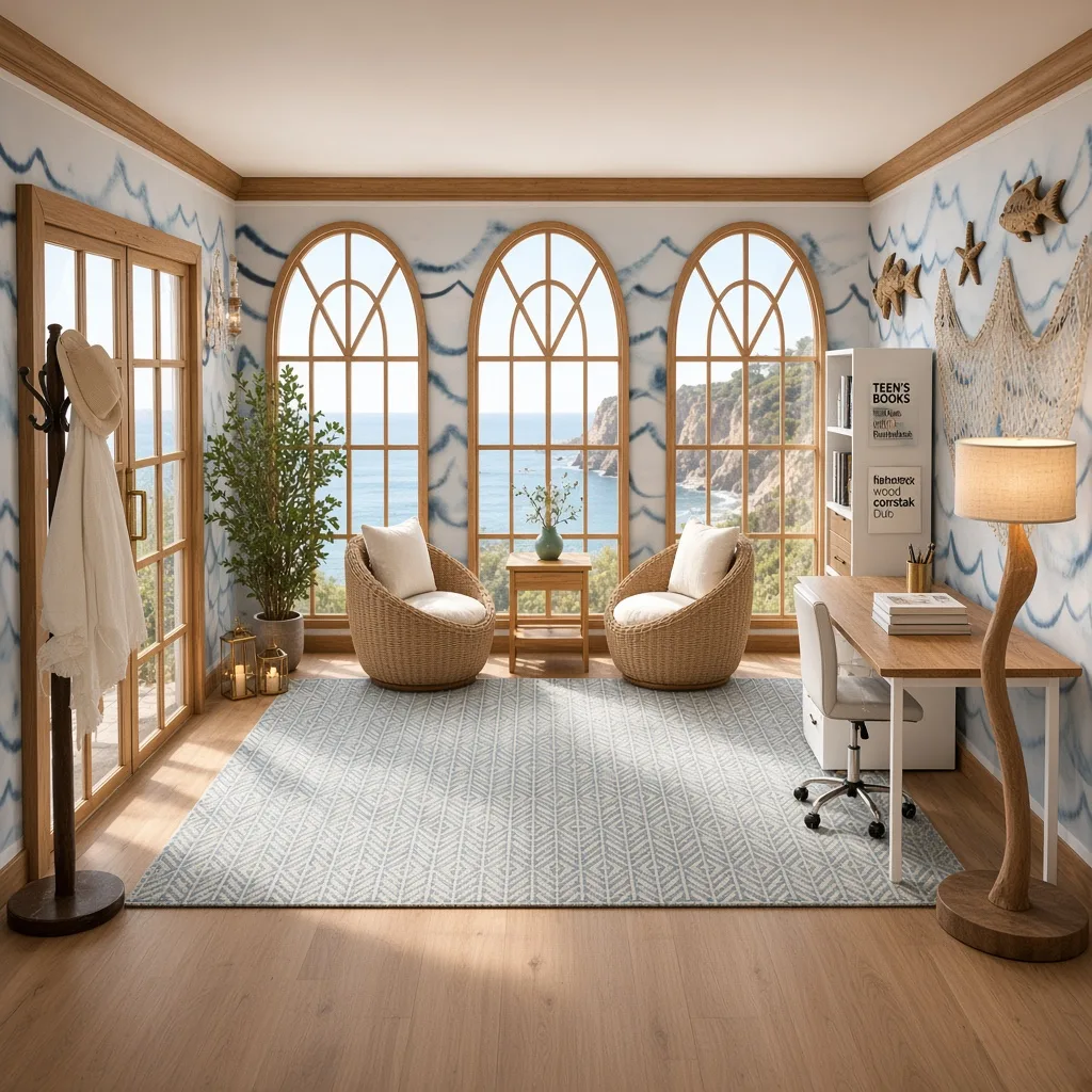 Entry in Coastal Breeze Home Office