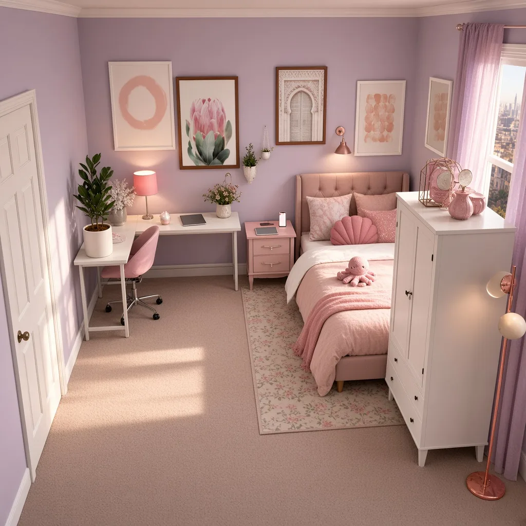 Entry in Girly Pop Teen Girl’s Bedroom