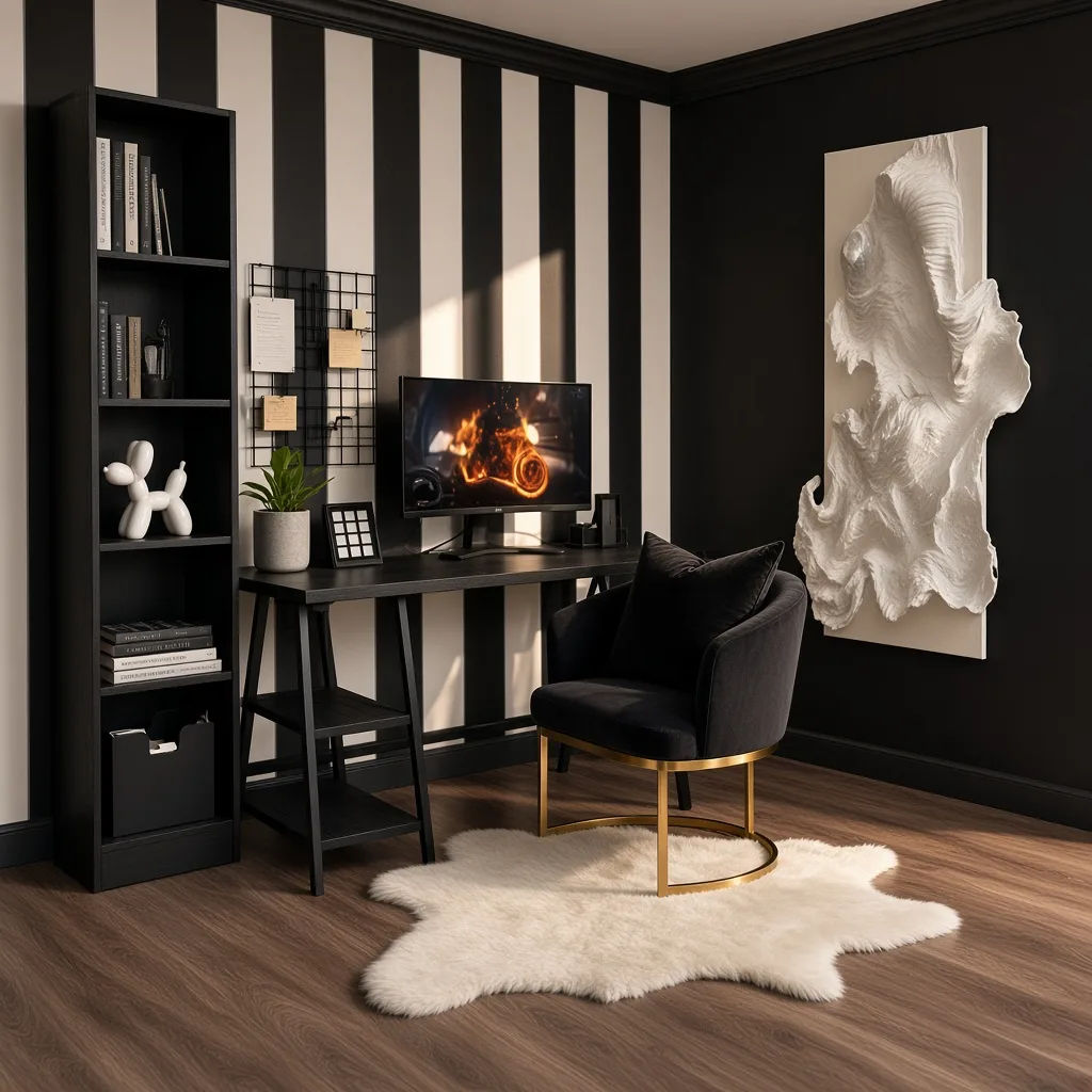 Entry in Blackout Zen Office
