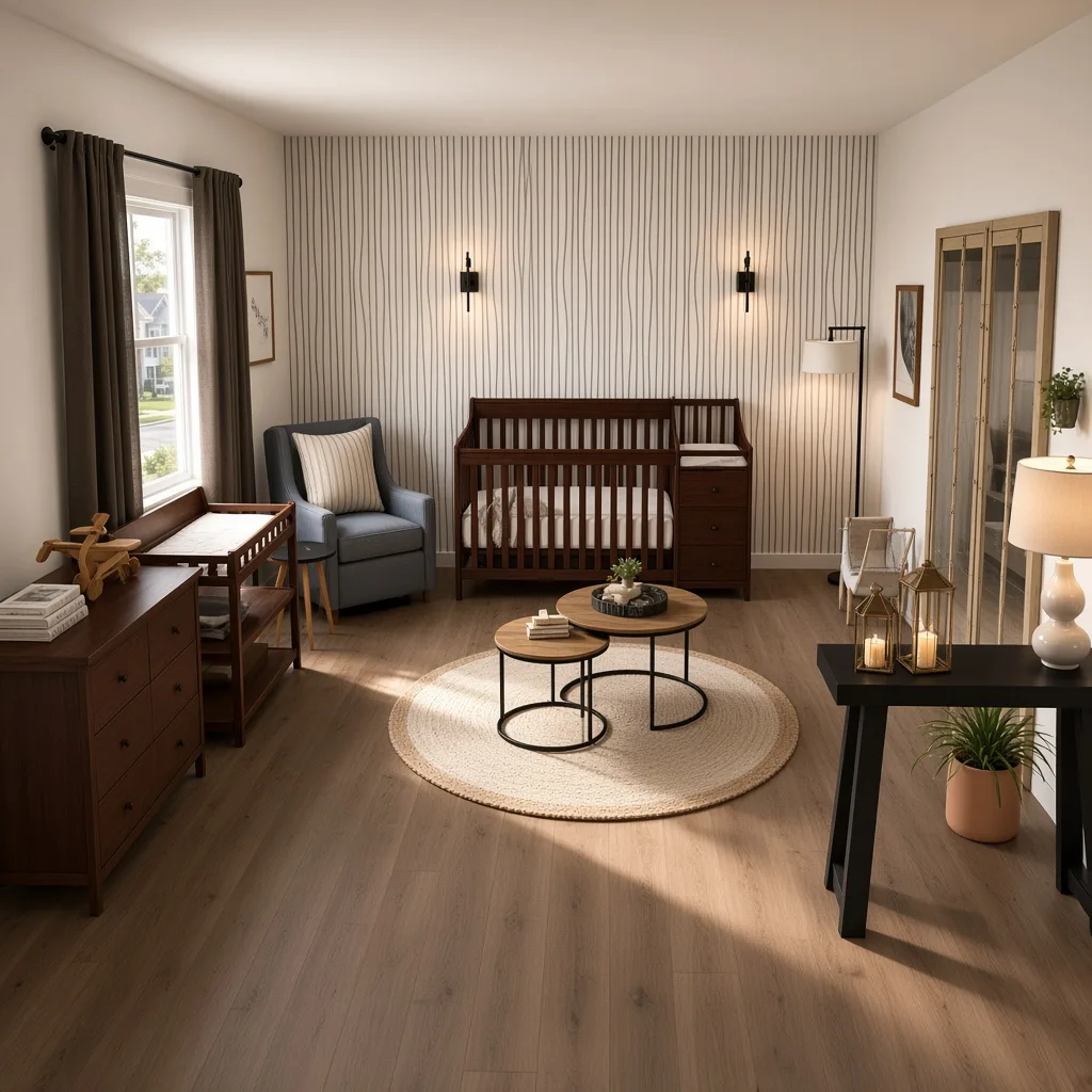 Entry in Minimalist Monochrome Nursery