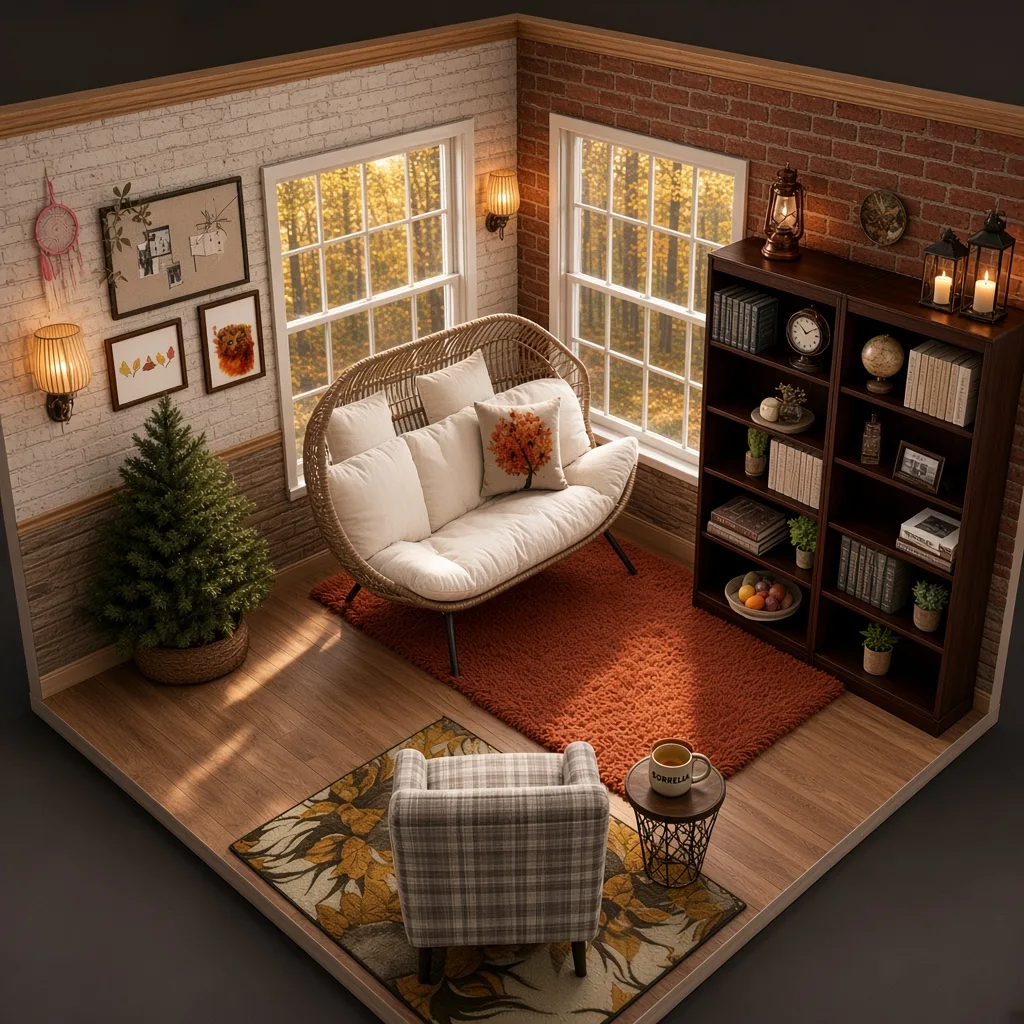 Entry in Autumn Reading Room