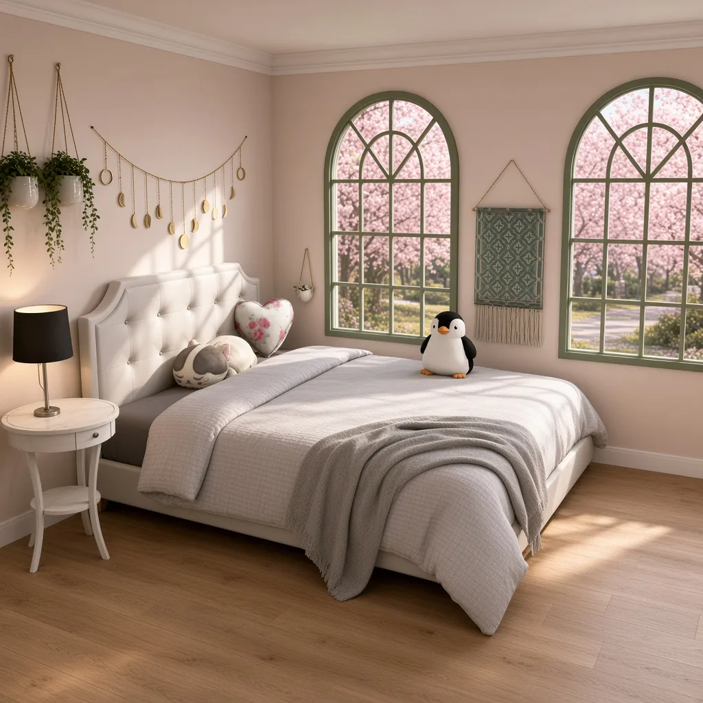 Entry in Pastel Serenity Bedroom