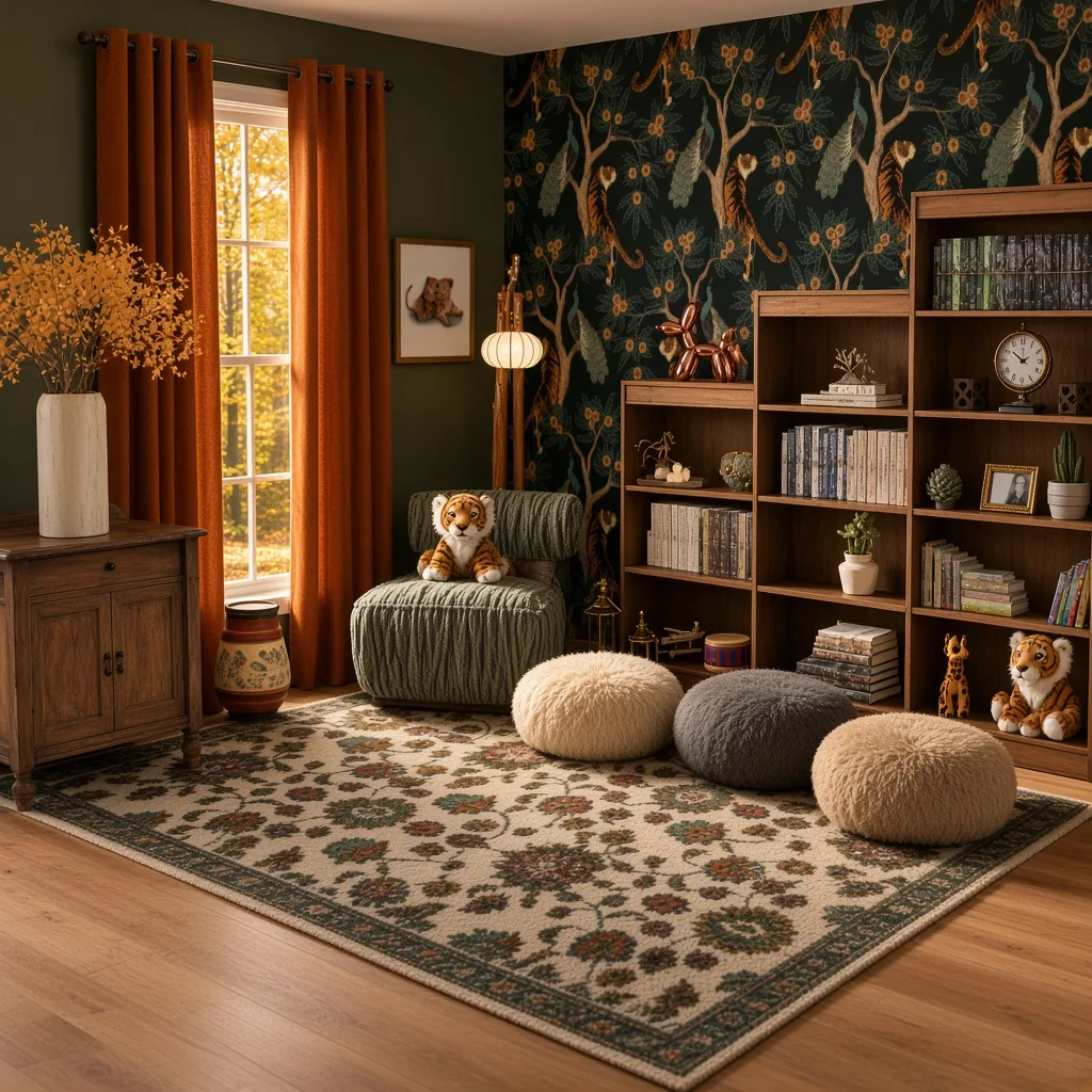 Entry in Autumn Reading Room
