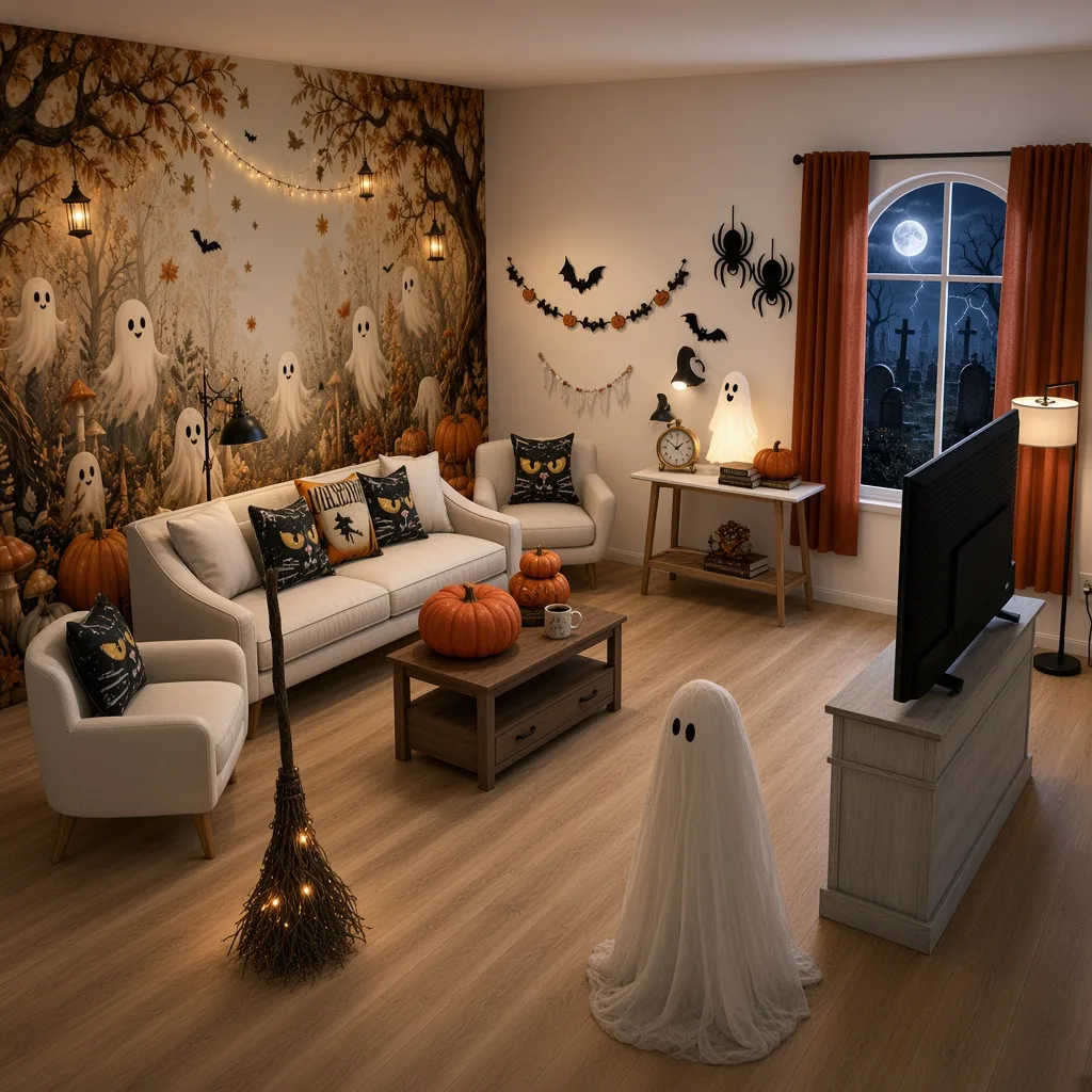 Entry in Haunted Halloween Living Room