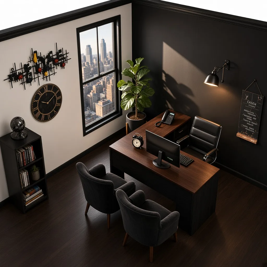 Entry in Blackout Zen Office