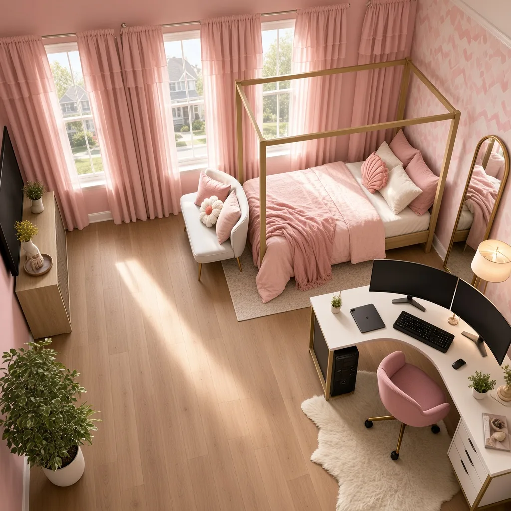 Entry in Pastel Pop Teen Bedroom