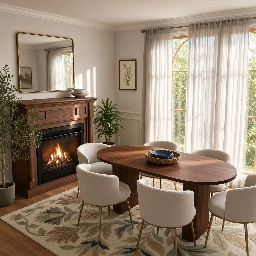 Entry in Rustic Lake House Dining