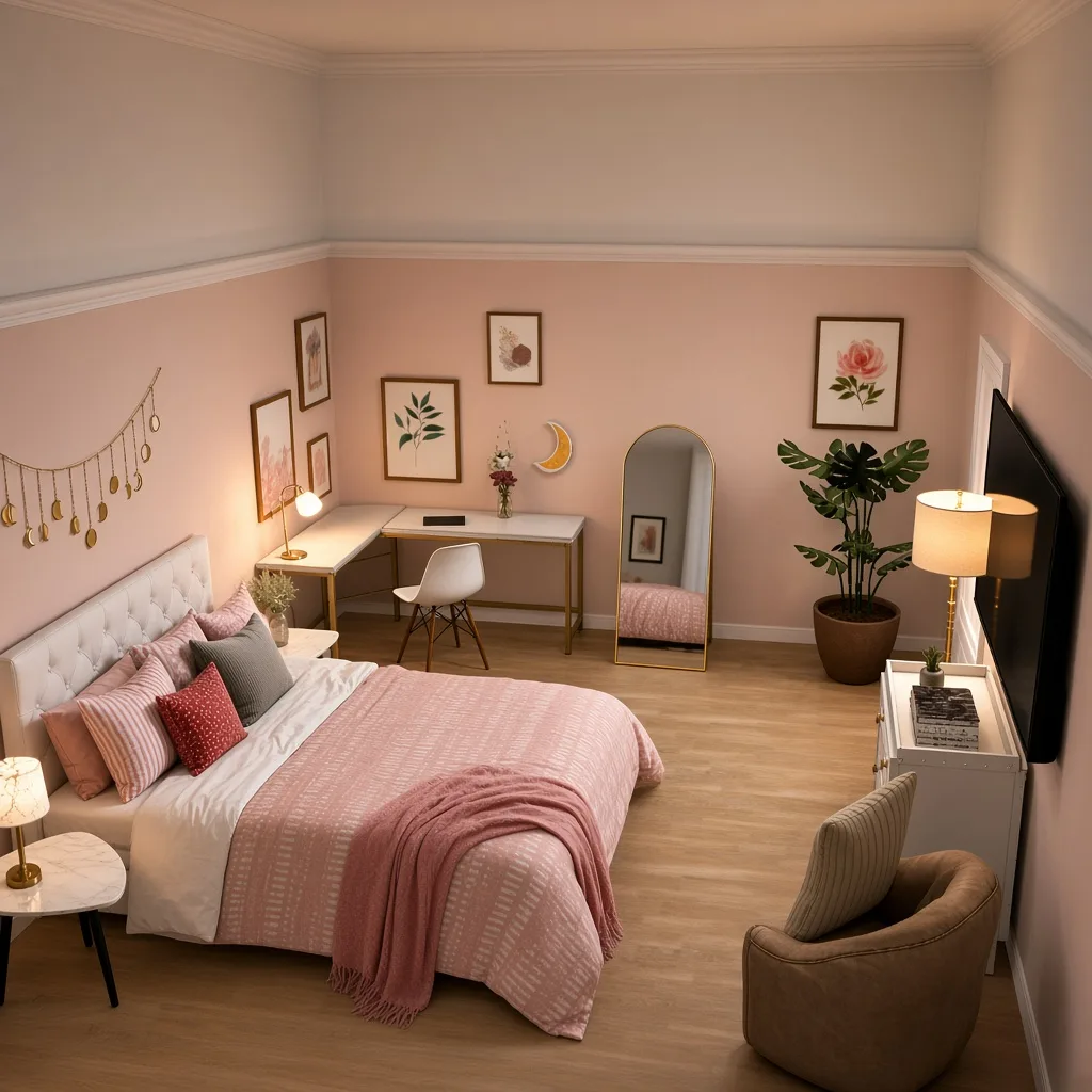 Entry in Pastel Serenity Bedroom