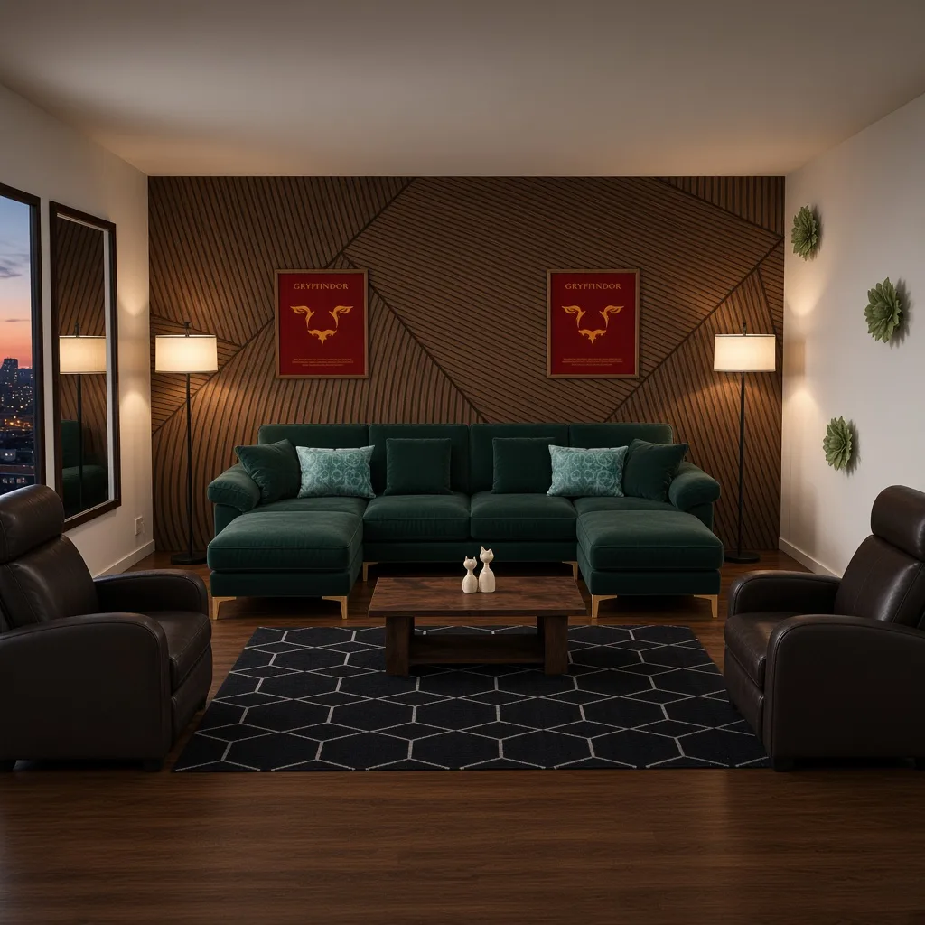 Entry in Art Deco Lounge Room