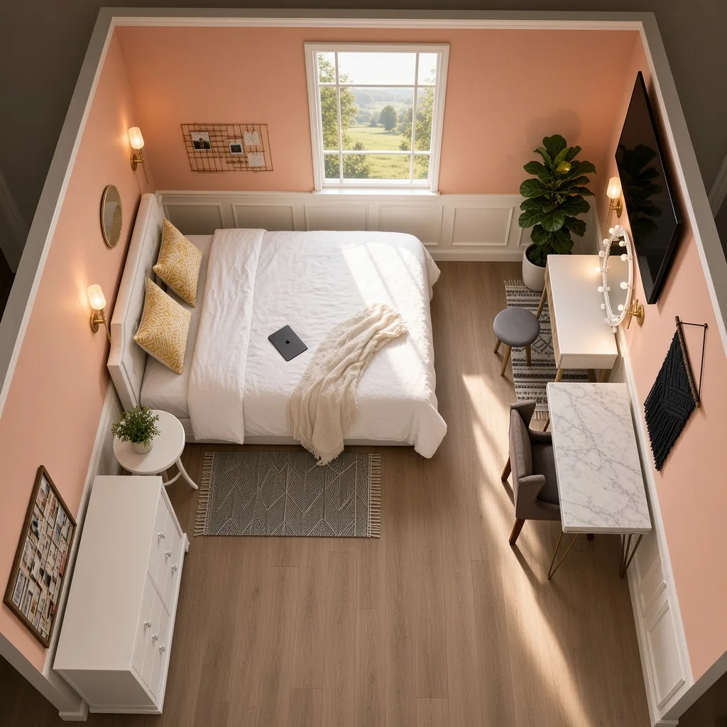 Entry in Vanity Retreat Master Bedroom