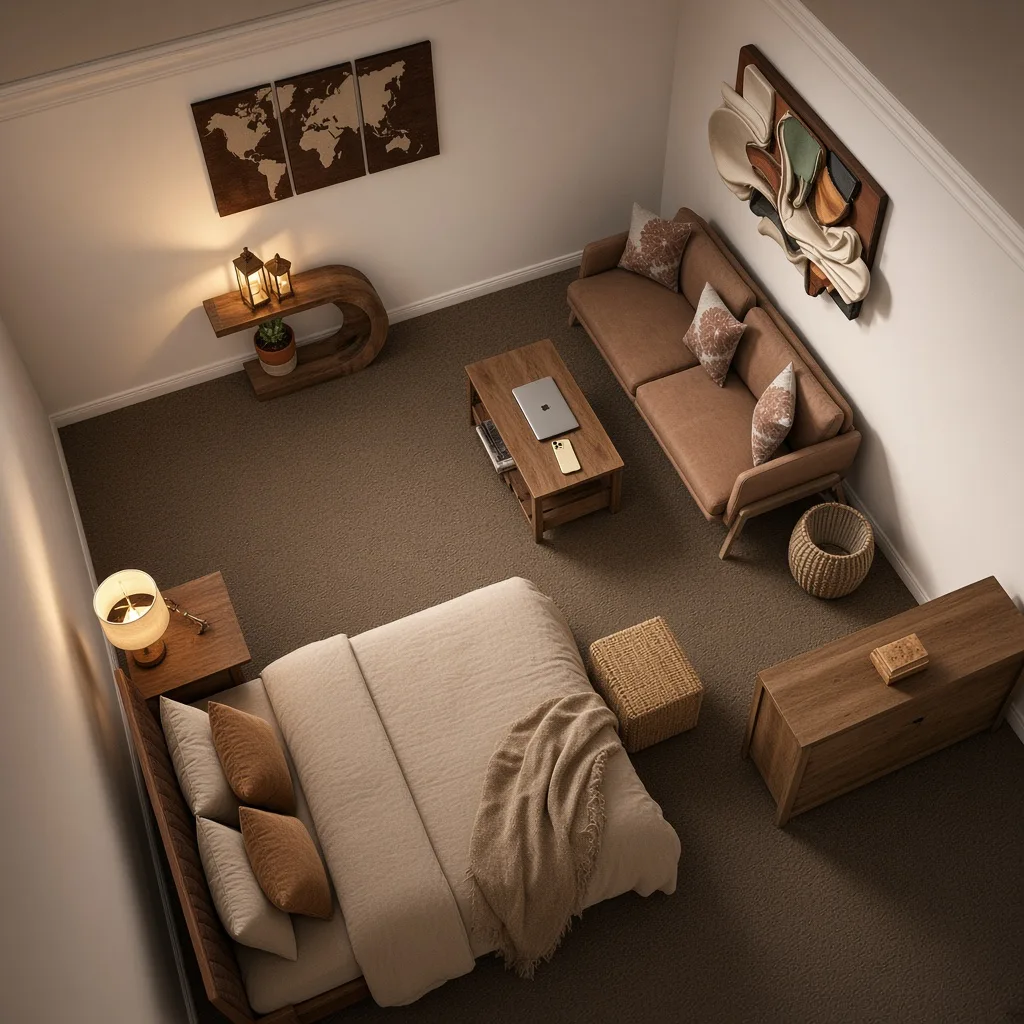 Entry in Cozy Urban Studio
