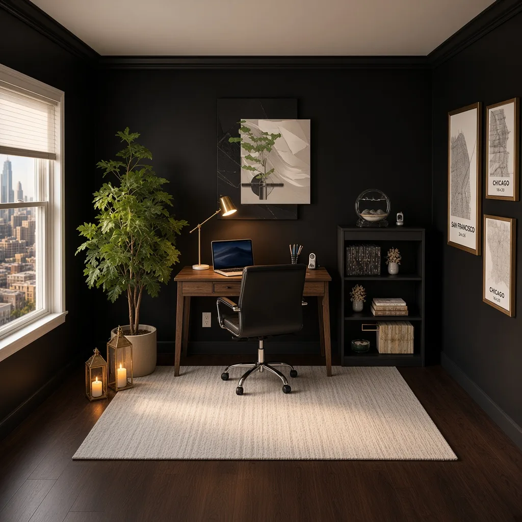 Entry in Blackout Zen Office