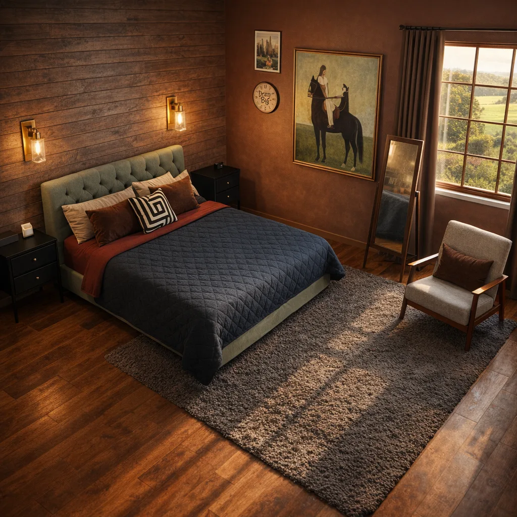Entry in Equestrian Elegance Bedroom