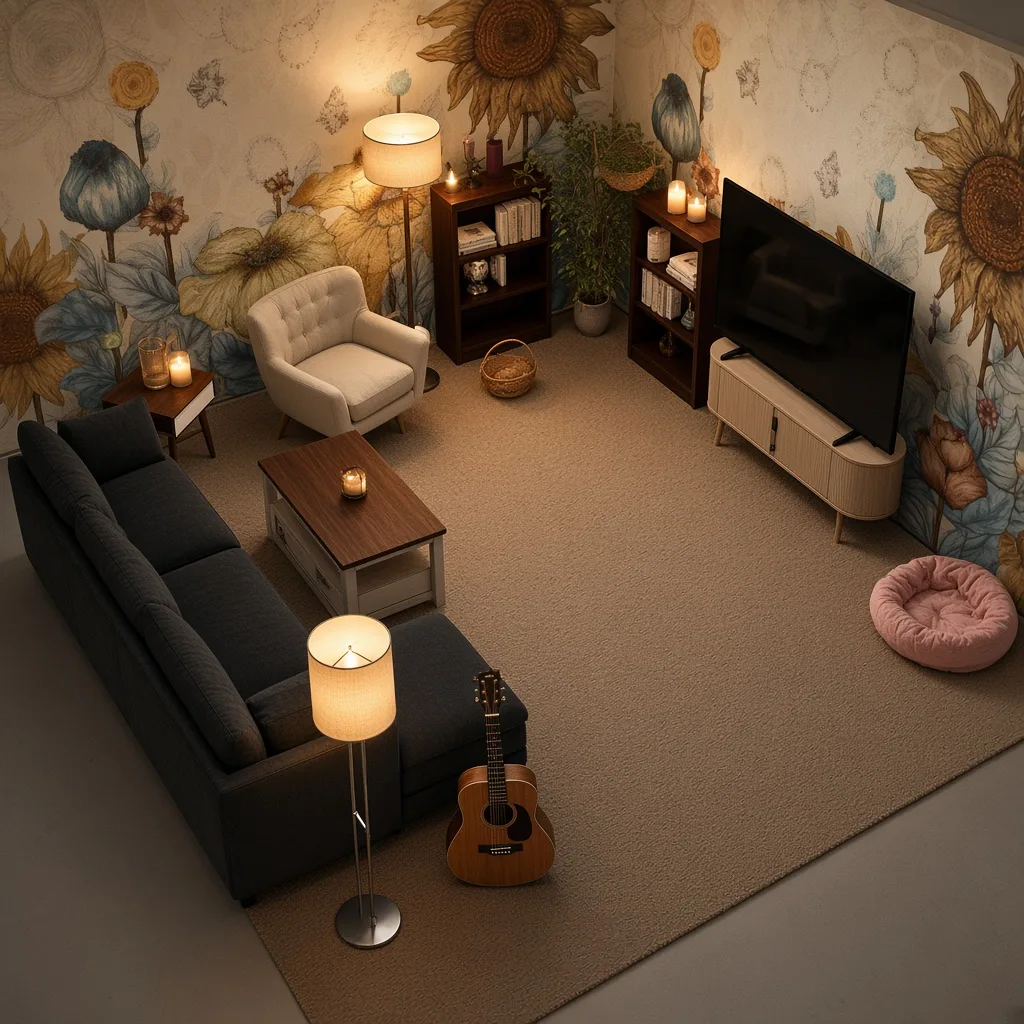 Entry in Autumn Reading Room