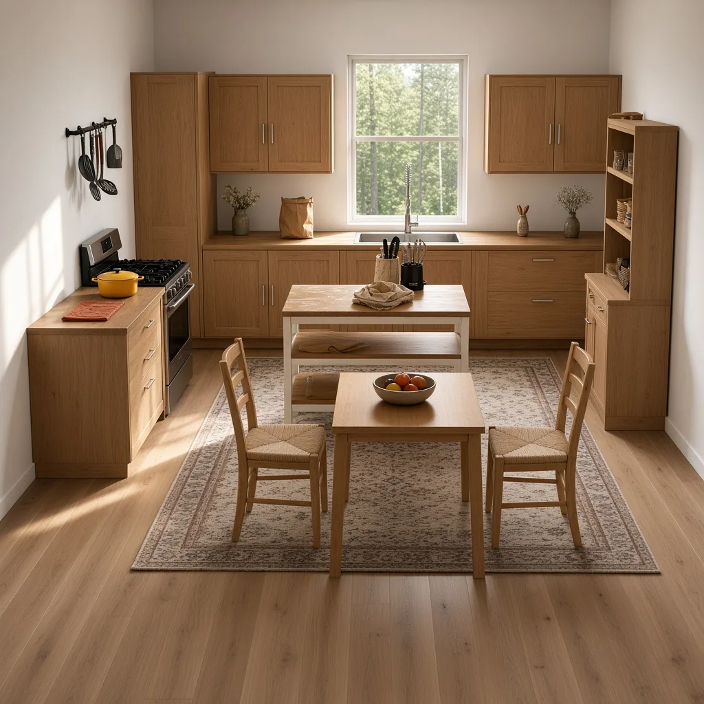 Entry in Nordic Cozy Kitchen