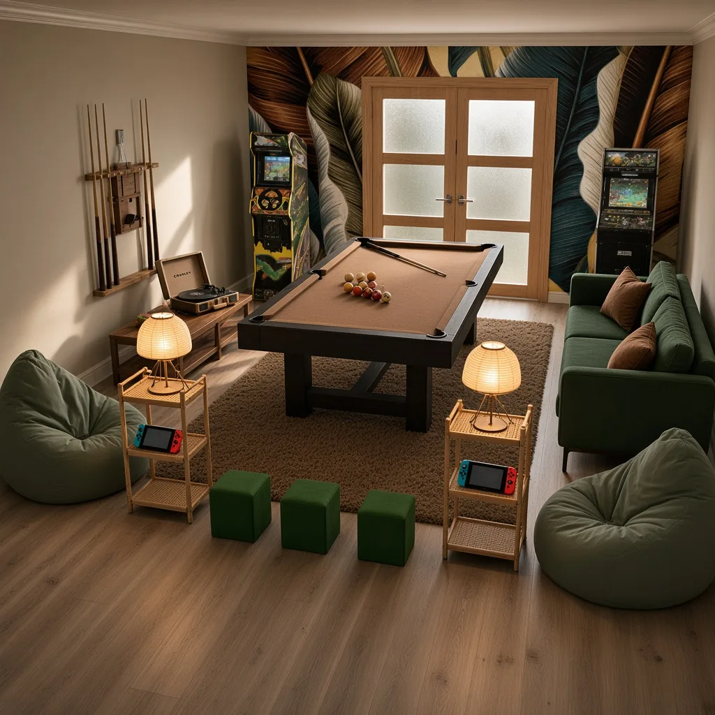 Entry in Tropical Getaway Game Room