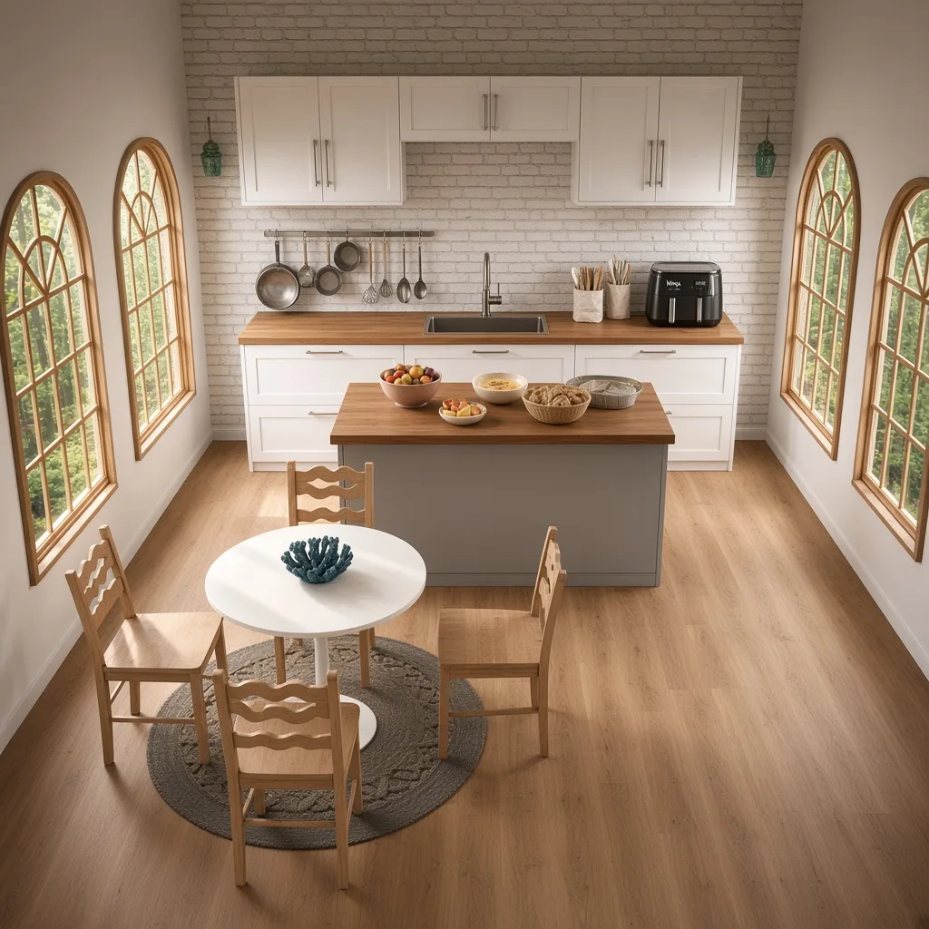 Entry in Nordic Cozy Kitchen
