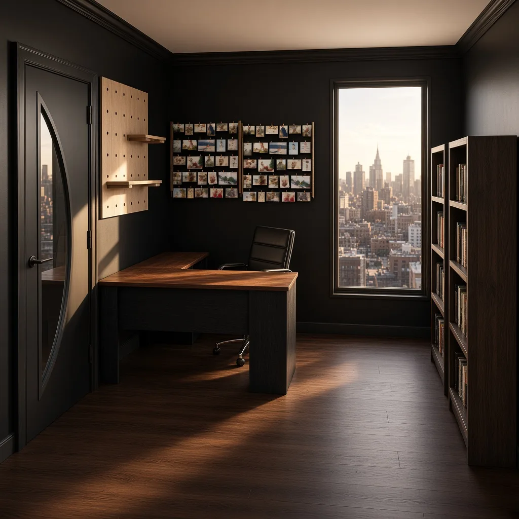 Entry in Blackout Zen Office