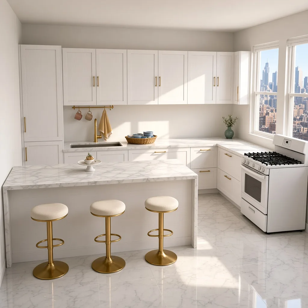 Entry in Zen Minimalist Kitchen