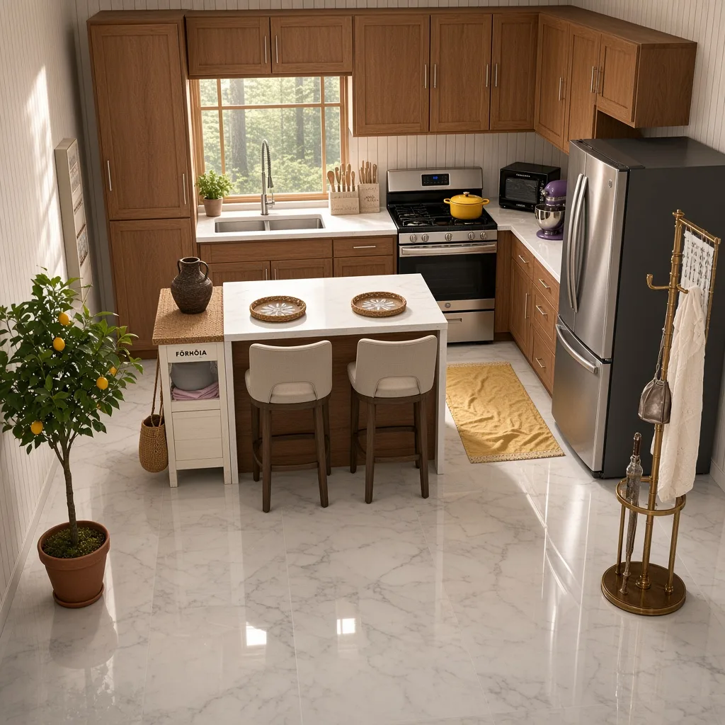 Entry in Nordic Cozy Kitchen