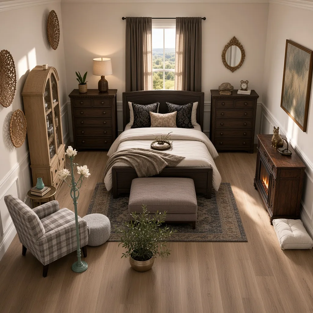 Entry in Vanity Retreat Master Bedroom
