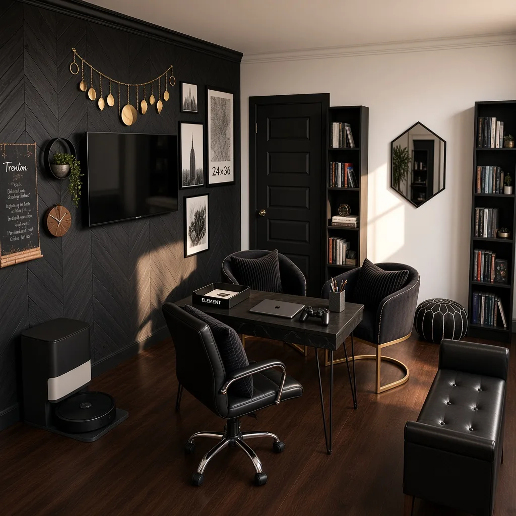 Entry in Blackout Zen Office