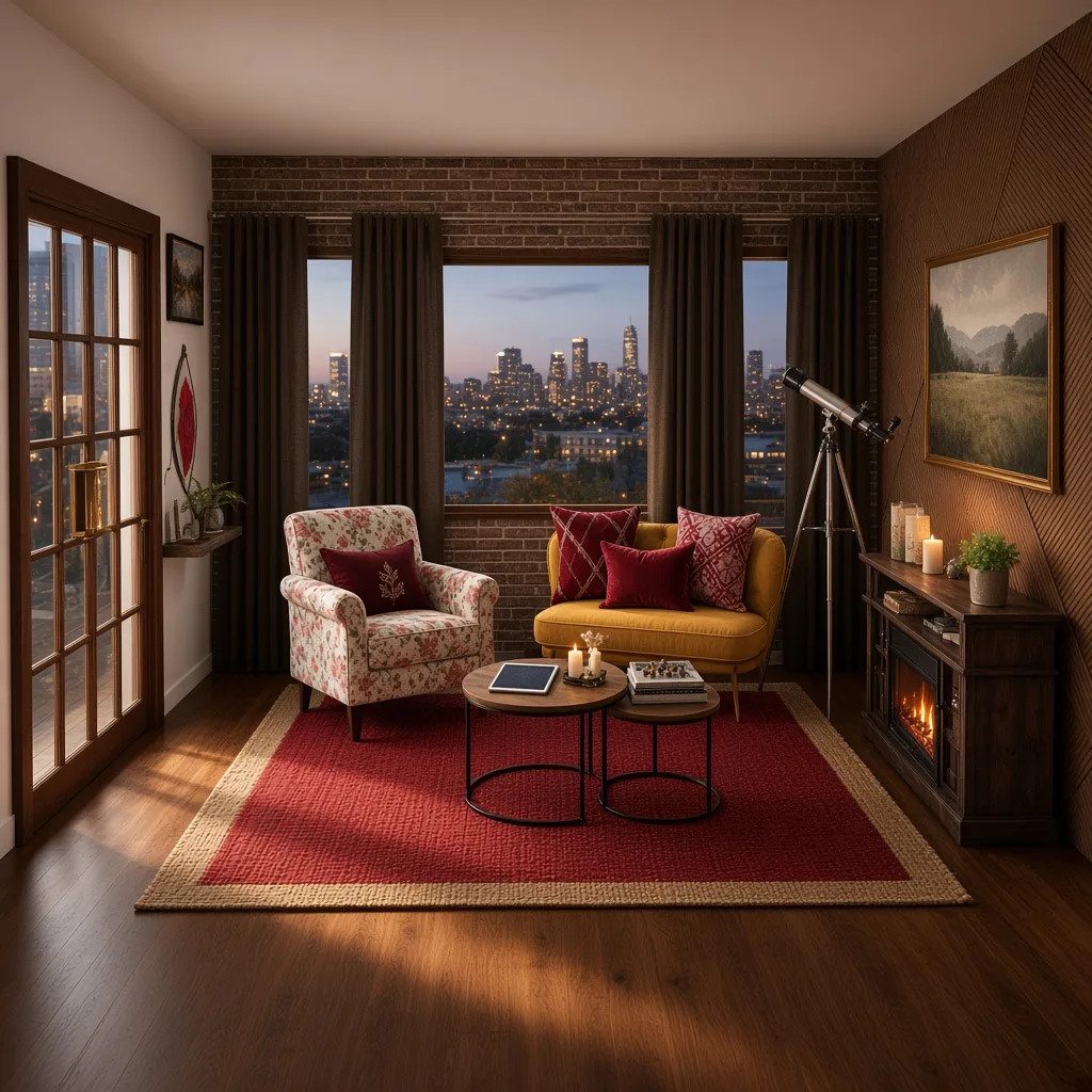 Entry in Art Deco Lounge Room