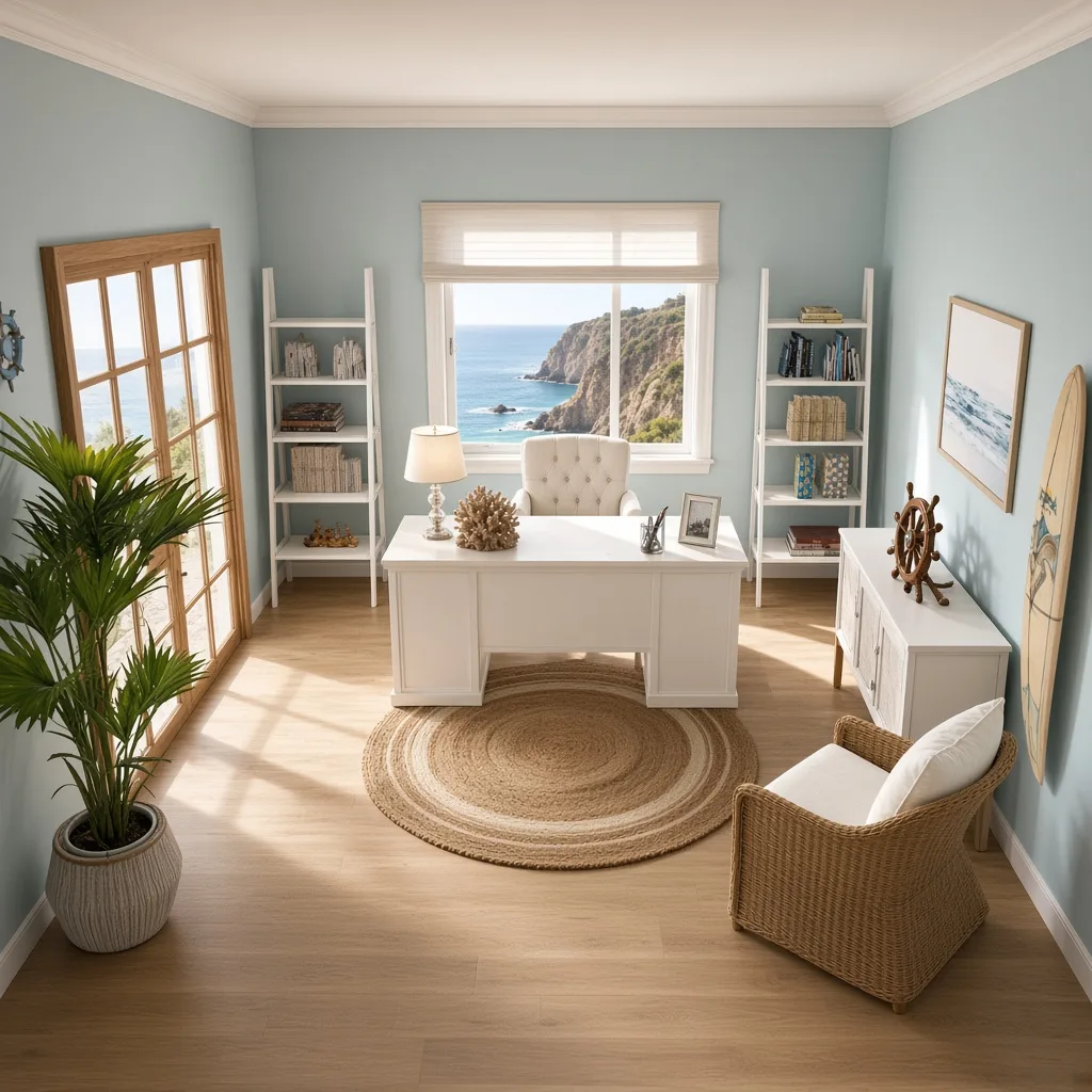 Entry in Coastal Breeze Home Office