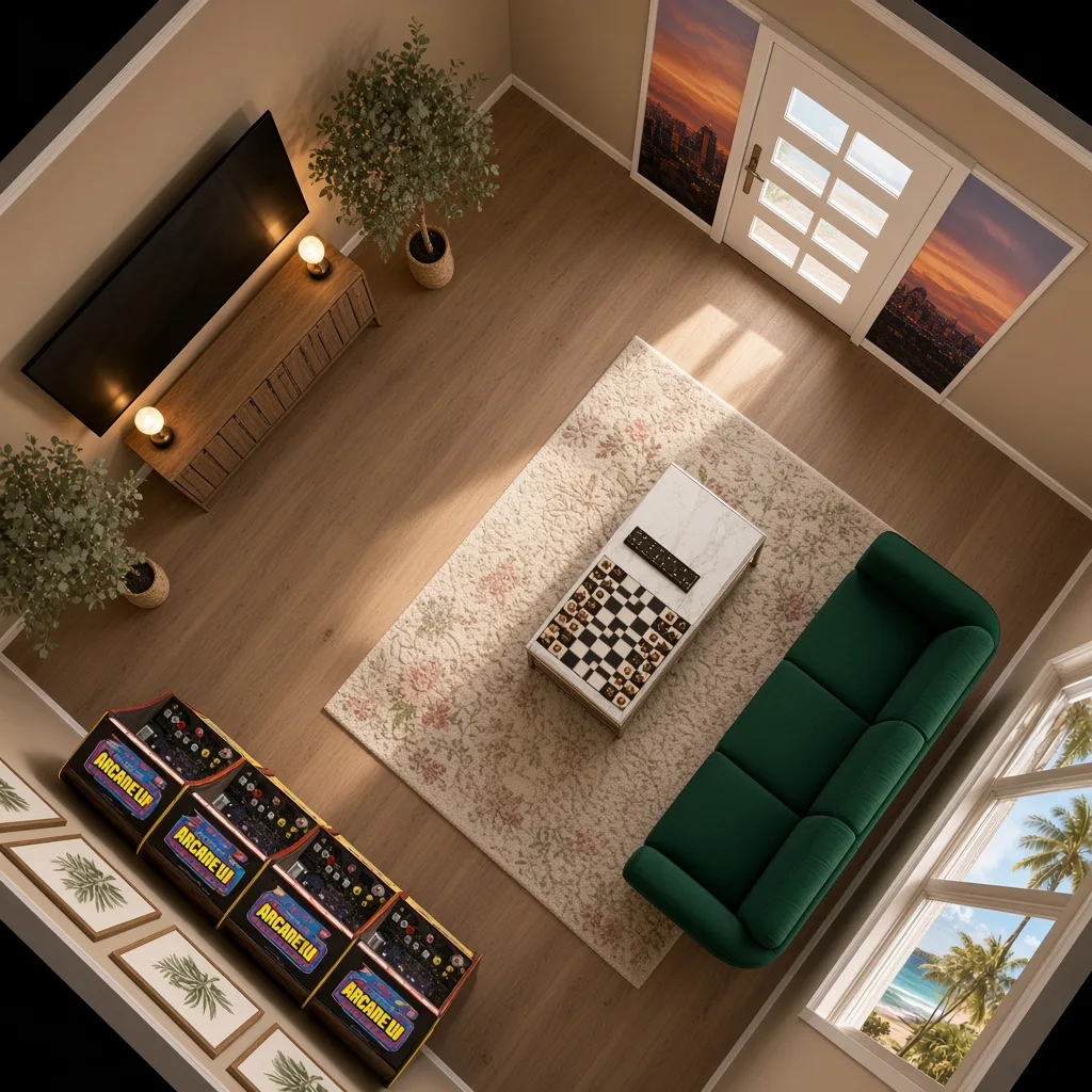 Entry in Tropical Getaway Game Room