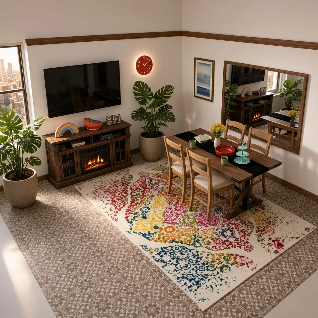 Entry in Bohemian Boho Dining