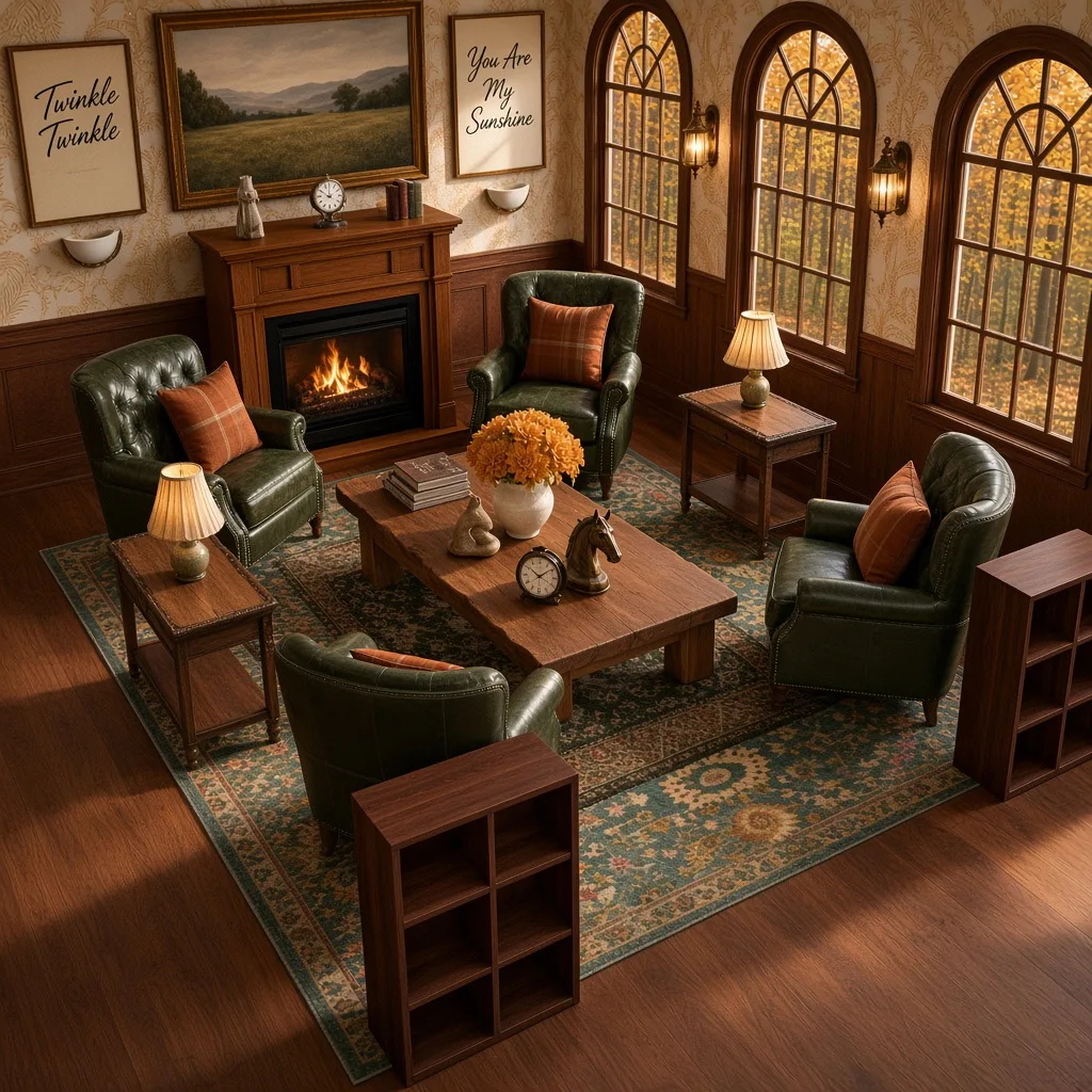 Entry in Autumn Reading Room