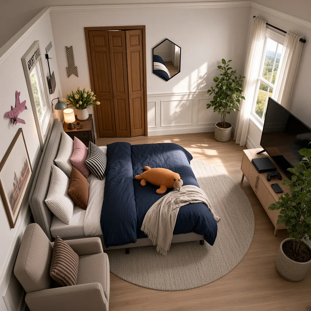 Entry in Vanity Retreat Master Bedroom