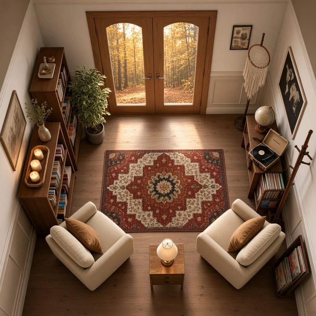 Entry in Autumn Reading Room