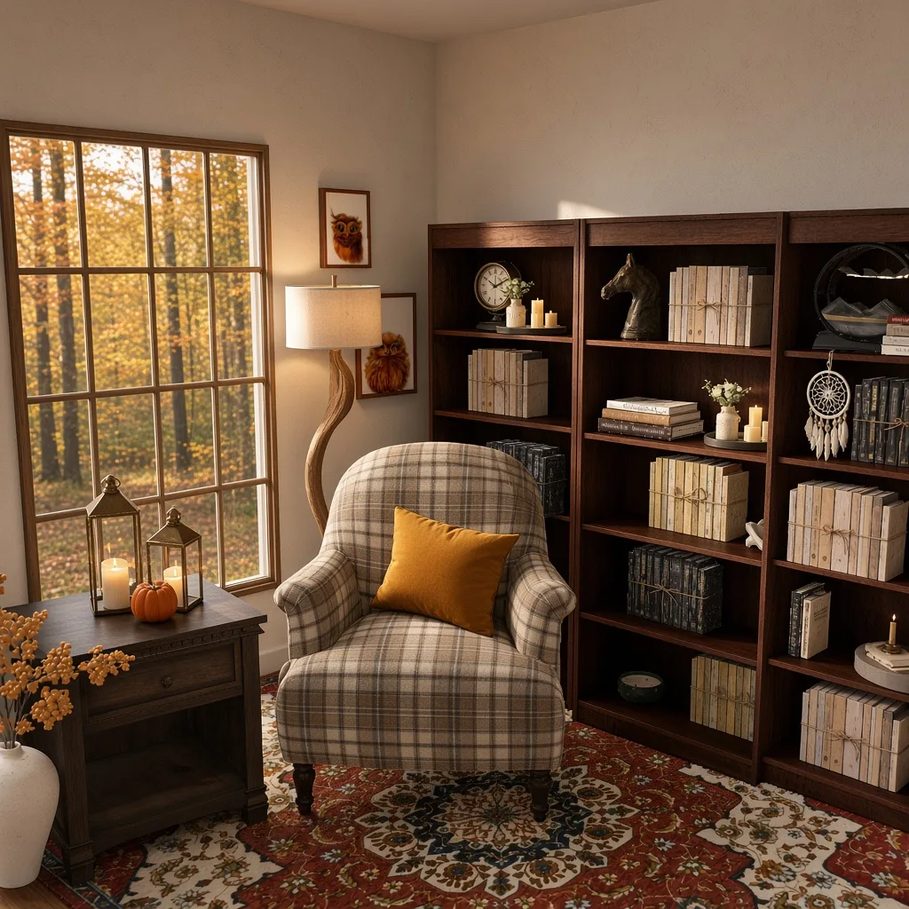 Entry in Autumn Reading Room