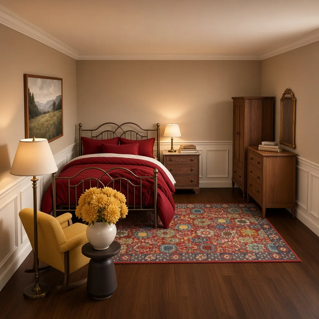 Entry in Tuscan Romance Master Bedroom