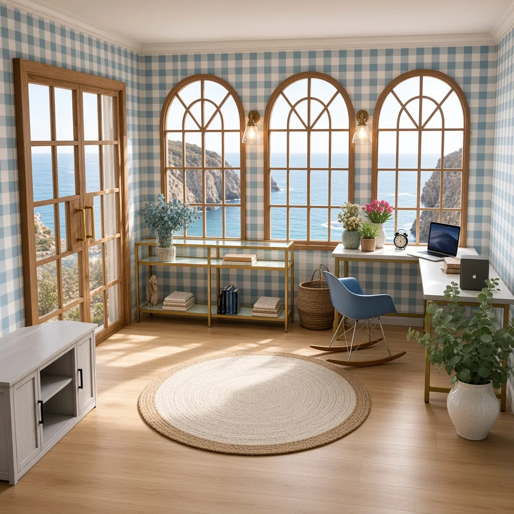 Entry in Coastal Breeze Home Office